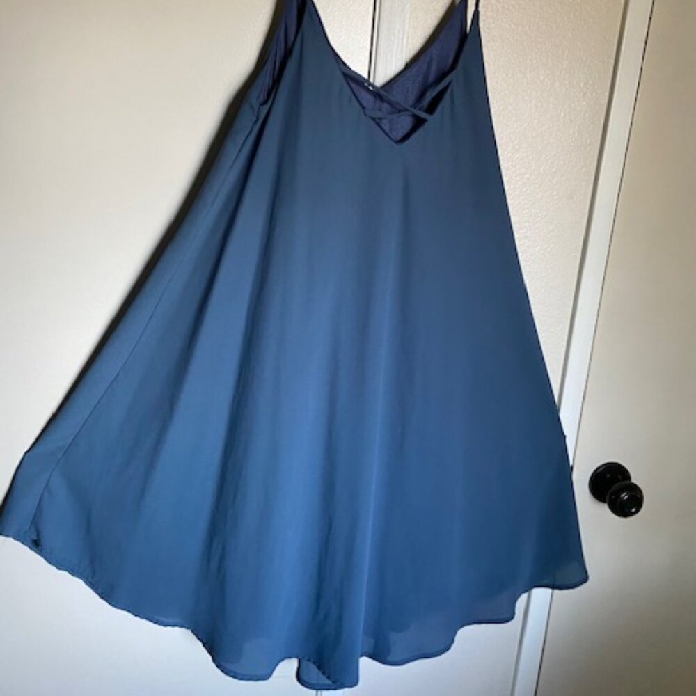 Powder Grey/Blue Dress (all occasion)